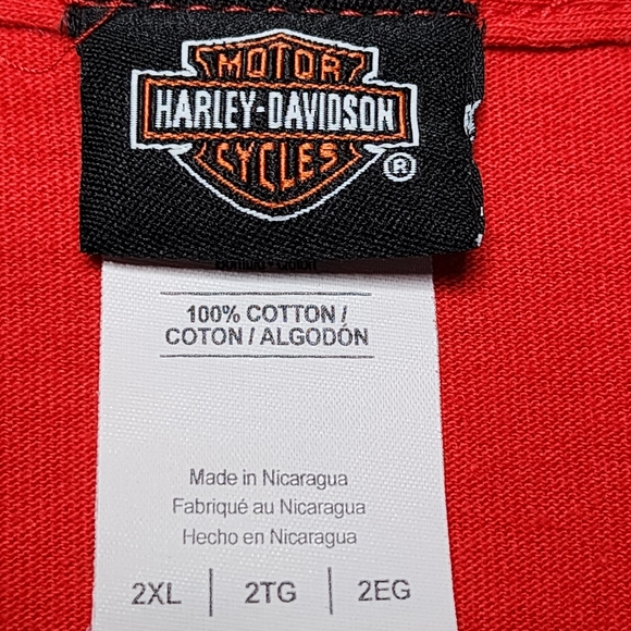 Harley Davidson Pocket T Shirt - Men's 2XL - Danville , VA - Picture 7 of 11